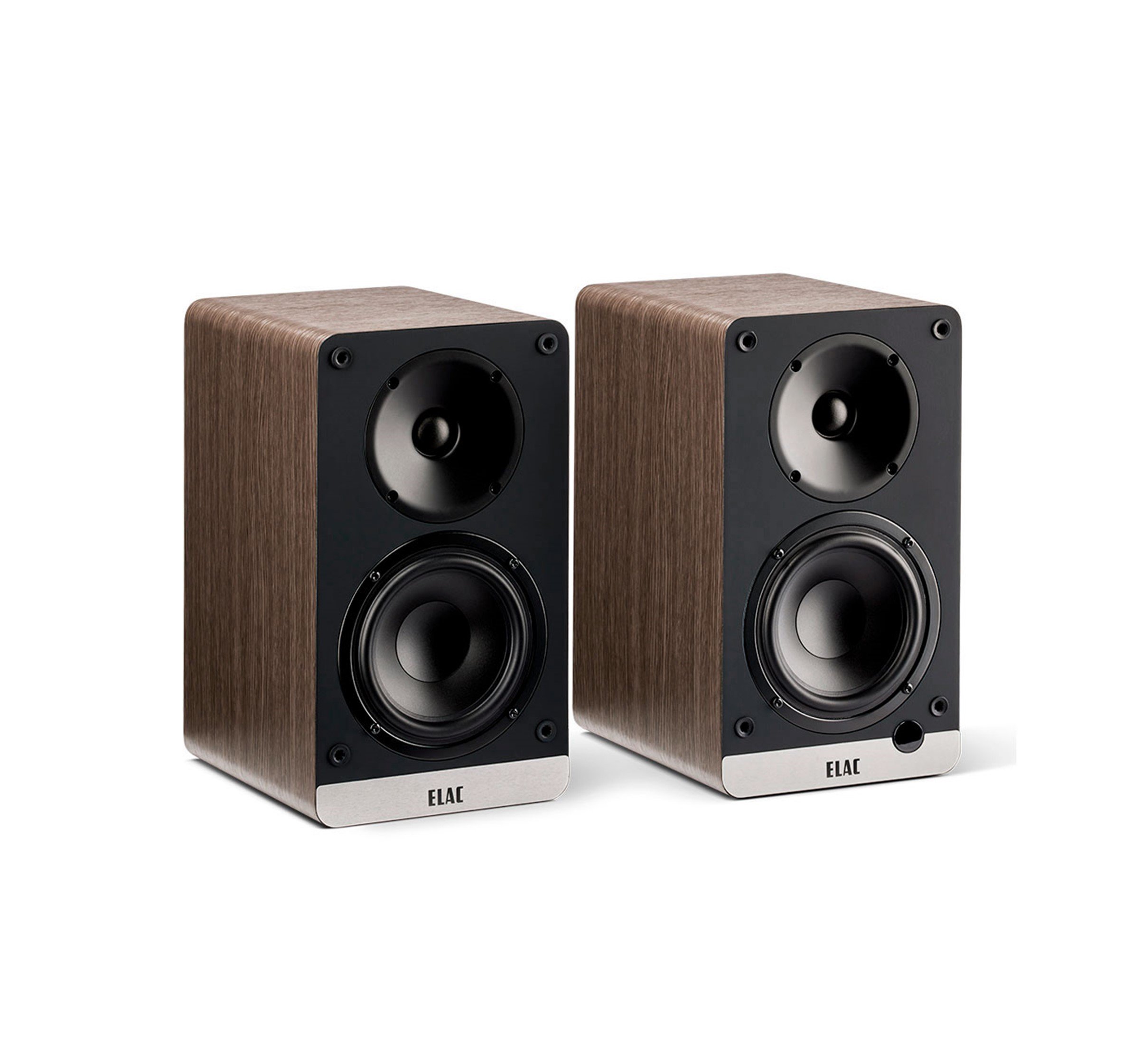 ลำโพง ELAC : DEBUT CONNEX DCB-41 POWERED SPEAKERS (สีวอลนัท)